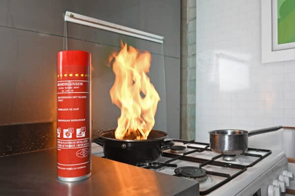 Sprayblusser Keukenbrand