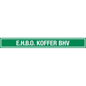 Sticker Ehbo Koffer Bhv